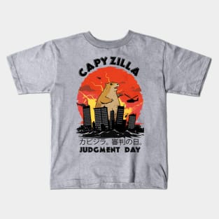 Capyzilla. Judgment Day Kids T-Shirt